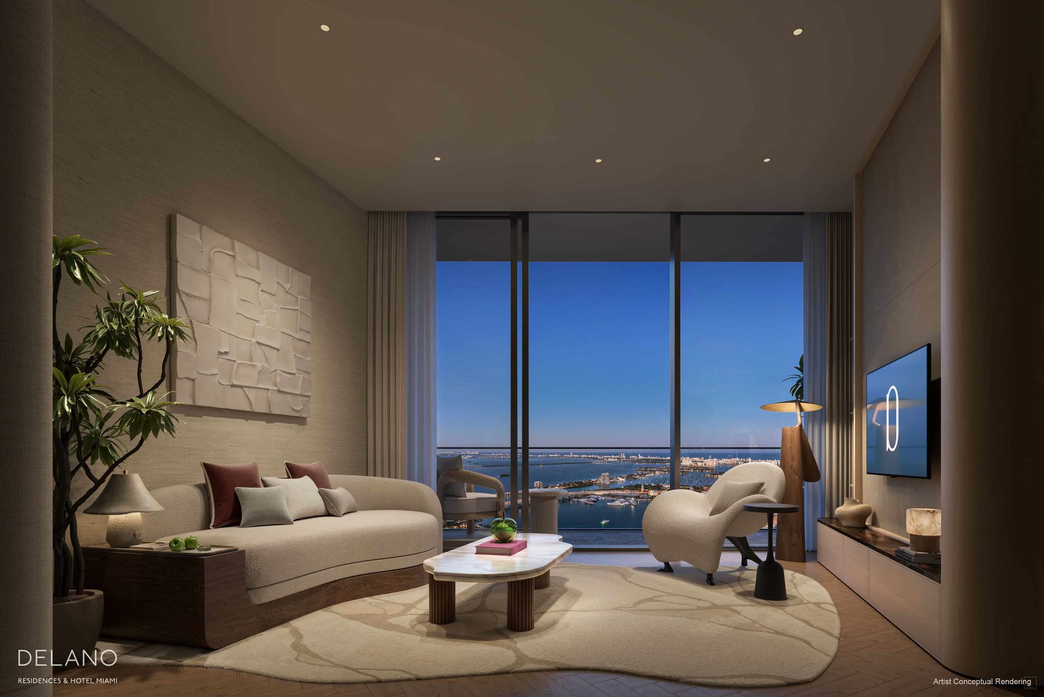 Delano Residences & Hotel Miami — interior