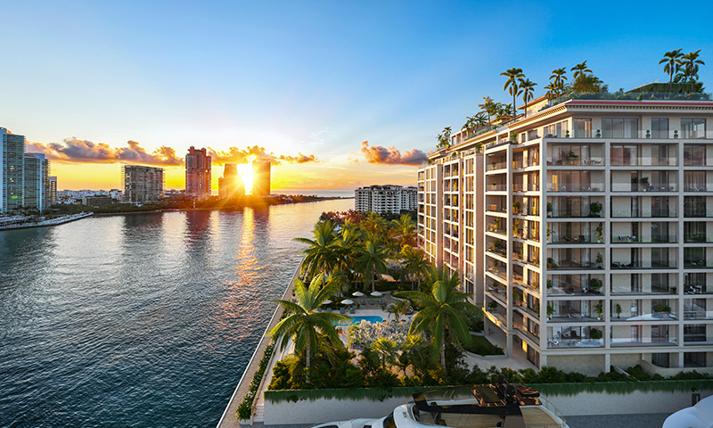 The Residences at Six Fisher Island — exterior