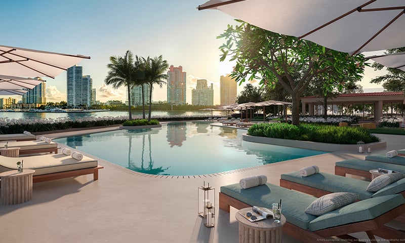The Residences at Six Fisher Island — amenity