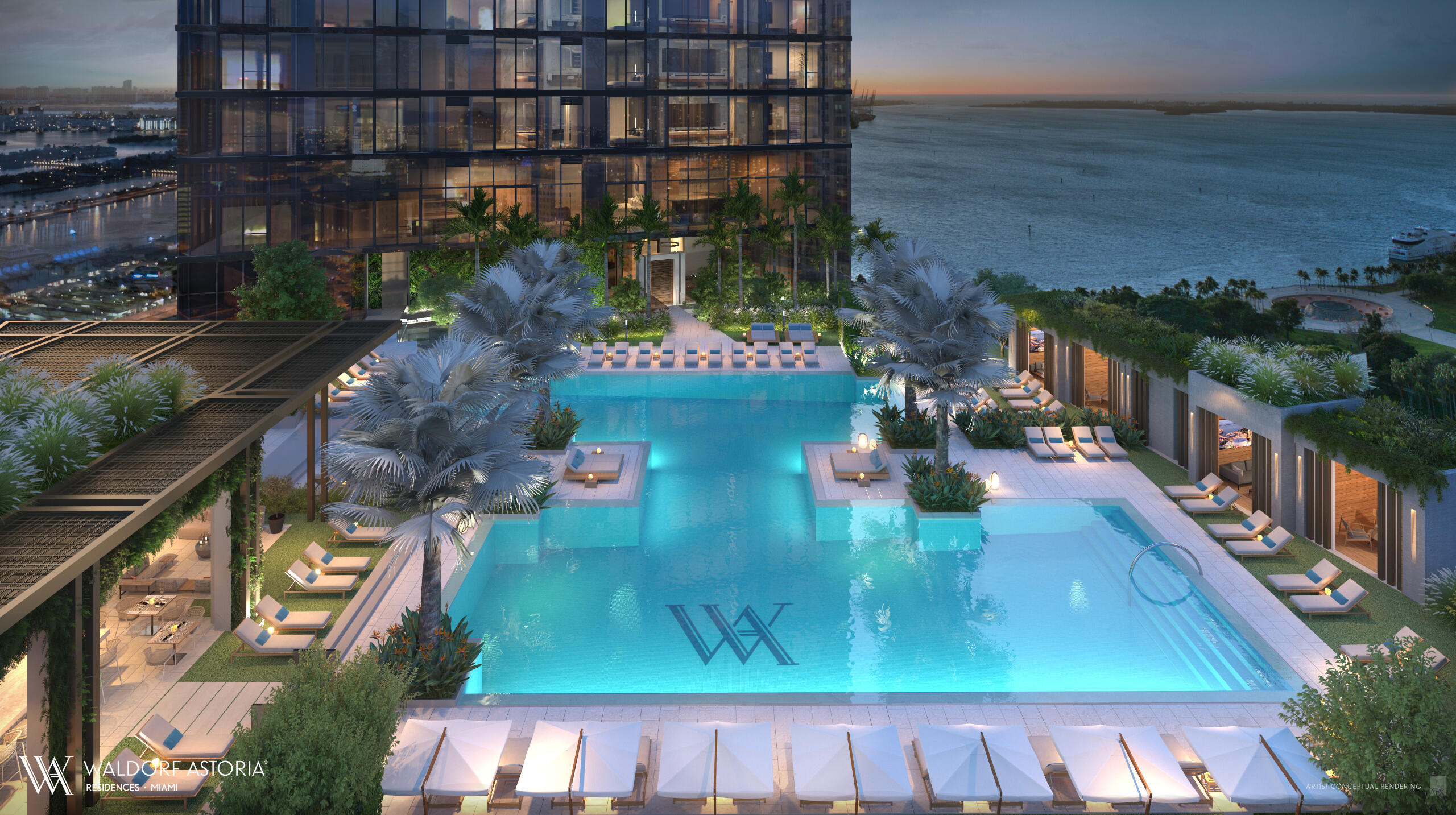 Waldorf Astoria Residences Miami — exterior
